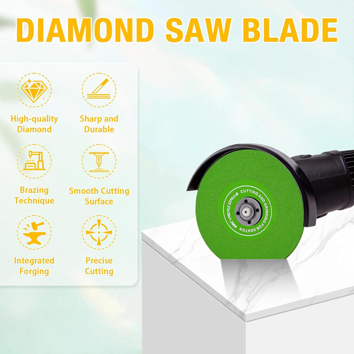 3Pcs 4.5Inch Glass Cutting Disc